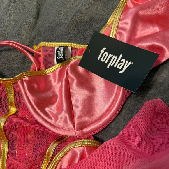 Video Game Princess 6 Piece Costume Set PINK small - Picture 7 of 12